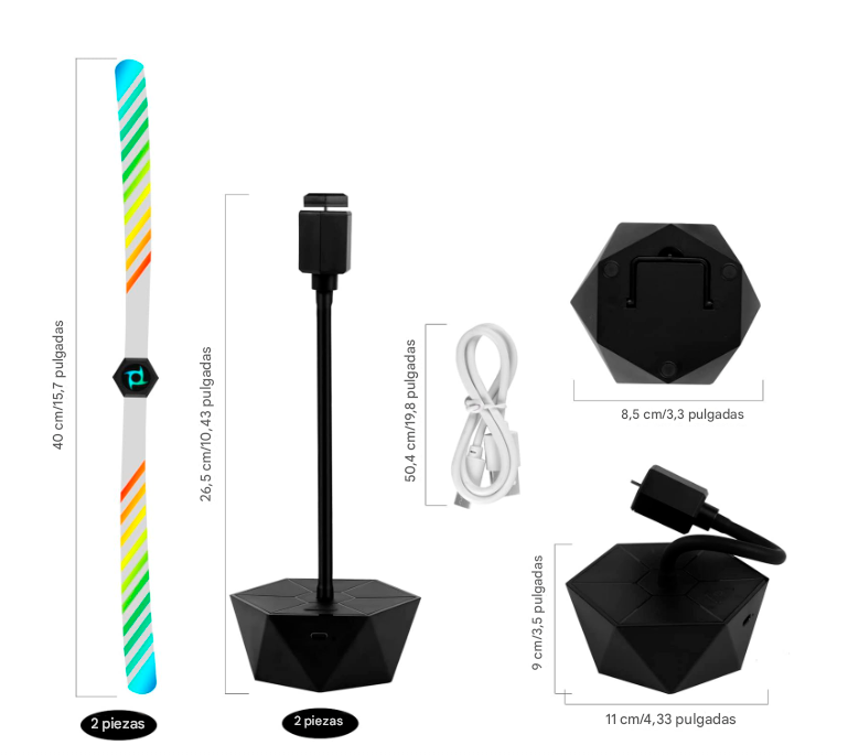 Ventilador repelente de mosca para mesa