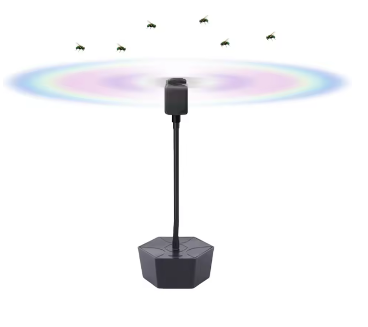 Ventilador repelente de mosca para mesa
