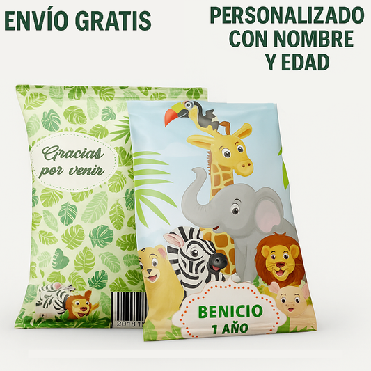 Bolsita Chip Bag Personalizada para Golosinas y Cumpleaños