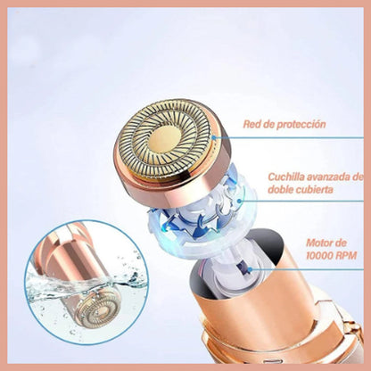 Depilador Facial En Forma De Pintalabios