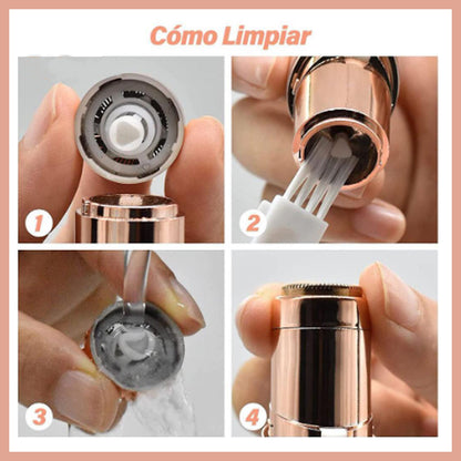 Depilador Facial En Forma De Pintalabios