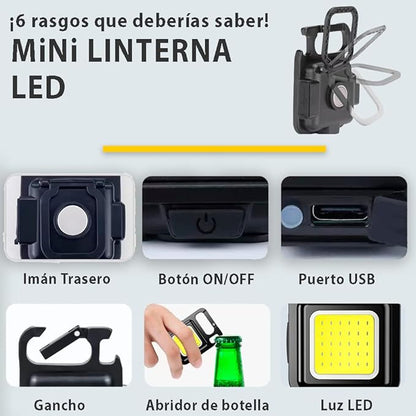 Linterna Llavero Mini LED