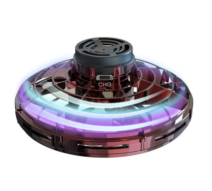 Mini OVNI con Luz Spinner con carga USB