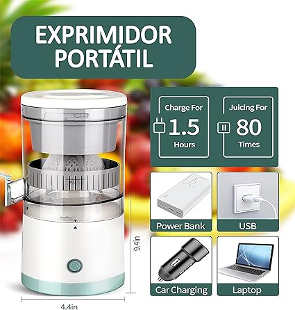 Exprimidor de Citricos Portatil